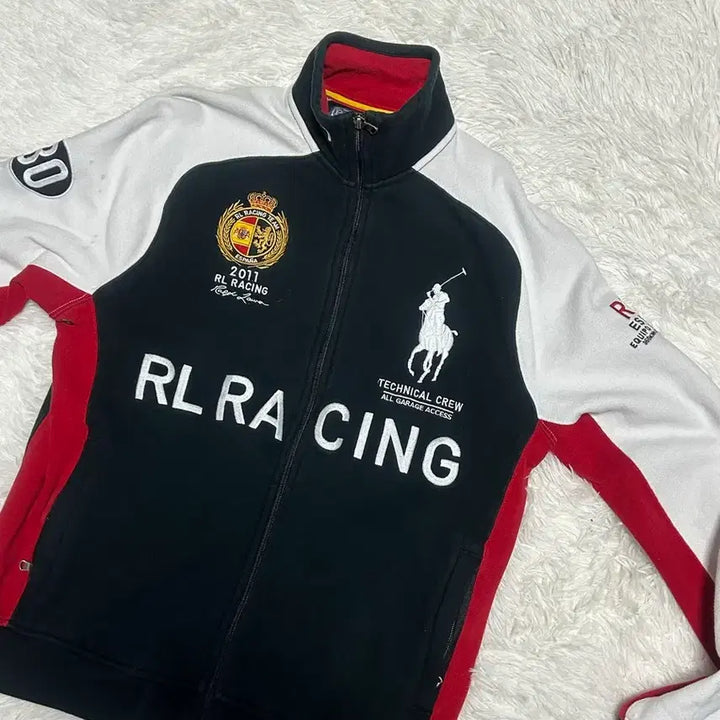 [BUNJANG] Polo Ralph Lauren Racing Zip-Up Jacket Spain / 폴로 랄프로렌 레이싱 집업 자켓 에스파냐