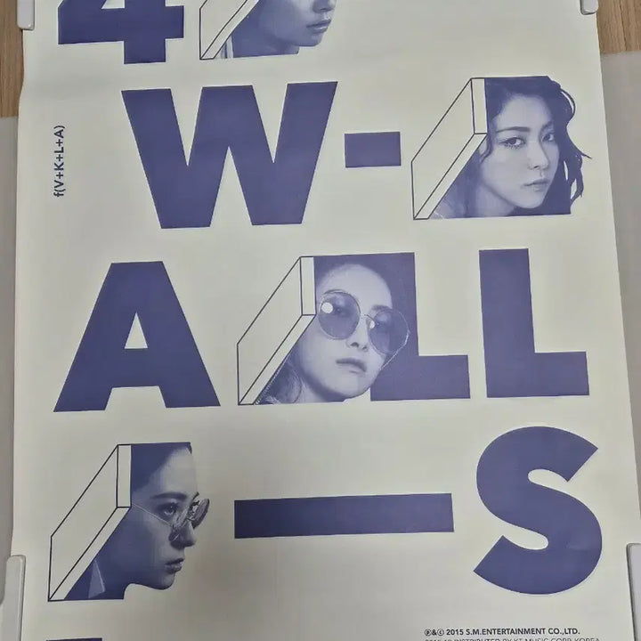 [BUNJANG] fx 4walls Poster / 에프엑스 fx 4walls 포스터