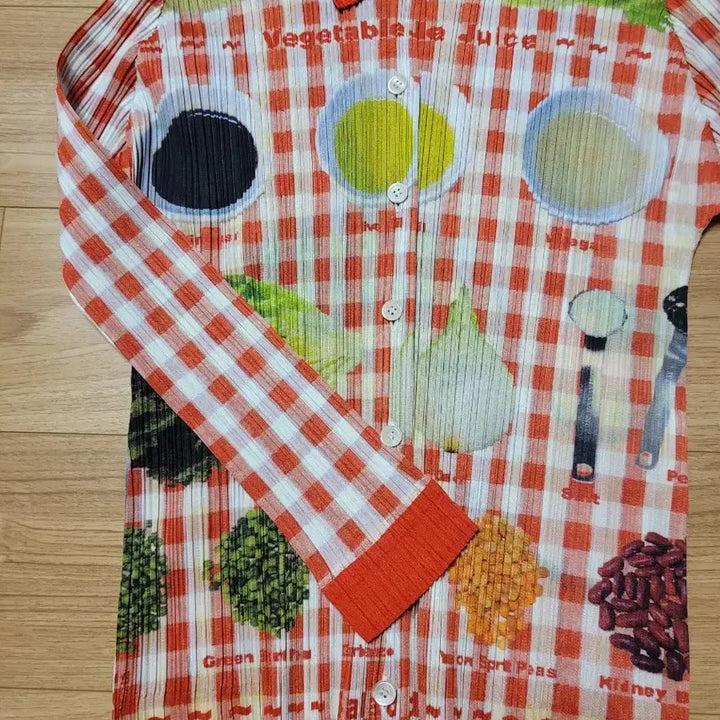 [SOLD OUT] 이세이미야케 플리츠플리즈 로고 탑 셔츠 가디건 자켓