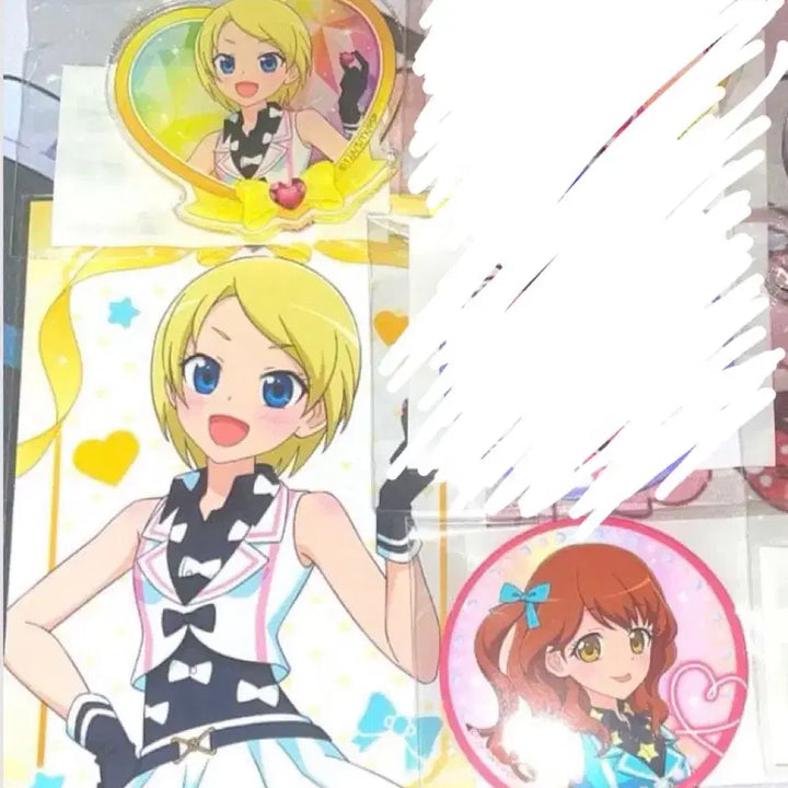 [BUNJANG] Prism Stone Serena Special Bonus Keyring &amp; Canon Badge Bundle Set / 일괄)프리즘스톤  세레나 특전 키링,케논 뱃지 일괄
