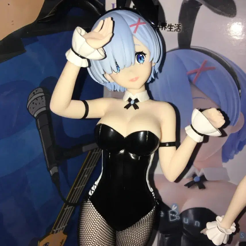 [BUNJANG] Furyu Re:Zero Rem &amp; Ram Bunny Girl Figures Bundle Set / [일괄] 후류 Re제로 렘 람 바니걸 피규어