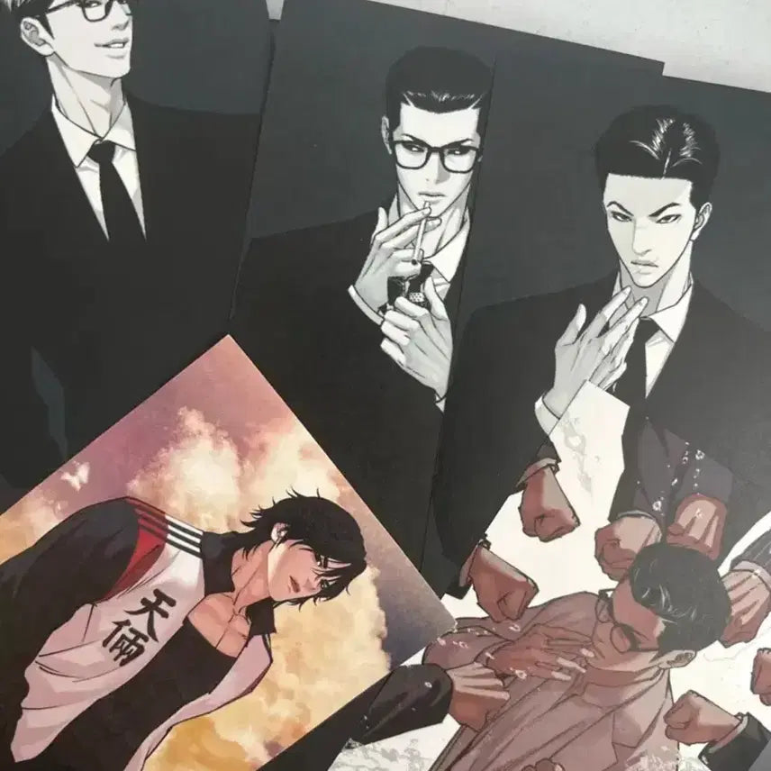 [SOLD OUT] 외모지상주의 외지주 빅딜 트레이닝 셋업 m판매 + 엽서 5장 덤