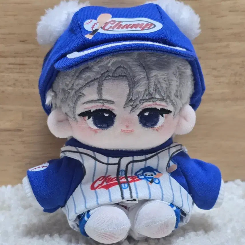 [BUNJANG] 10cm Doll Baseball Uniform Set / 10cm 인형옷 야구복