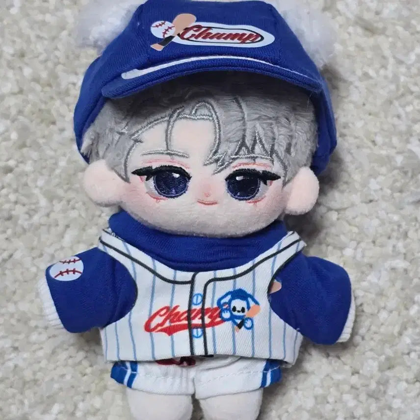 [BUNJANG] 10cm Doll Baseball Uniform Set / 10cm 인형옷 야구복
