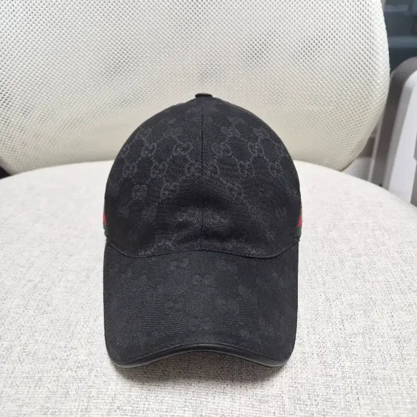 [SOLD OUT] 구찌 GG 패턴 블랙 볼캡