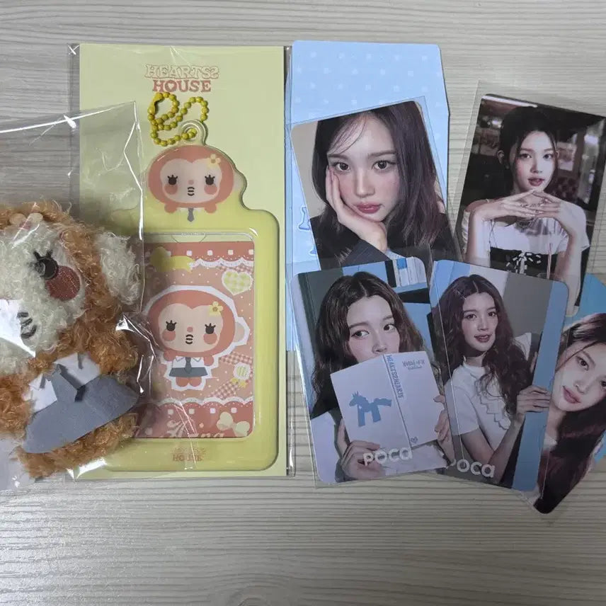 [SOLD OUT] 하뀨하 노숭이 키링 포카홀더 포카 일괄