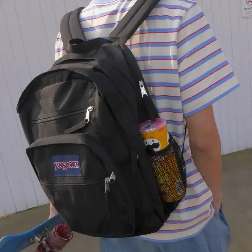 [BUNJANG] JanSport Big Student Backpack Black / 잔스포츠 빅 스튜던트 백팩 블랙