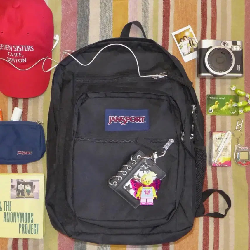 [BUNJANG] JanSport Big Student Backpack Black / 잔스포츠 빅 스튜던트 백팩 블랙
