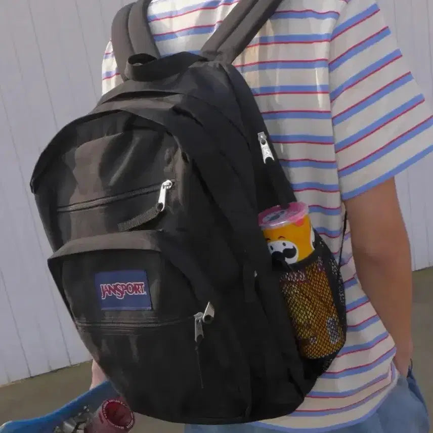 [BUNJANG] JanSport Big Student Backpack Black / 잔스포츠 빅 스튜던트 백팩 블랙