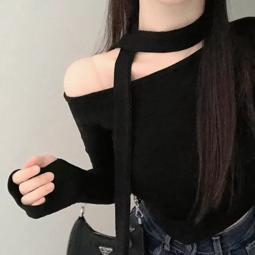 [BUNJANG] Amov Off-Shoulder Top / 오프숄더