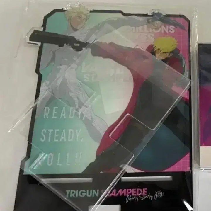 [BUNJANG] Trigun Stampede Vash Knives Acrylic Mobile Stand / 트라이건 스탬피드 밧슈 나이브스 아크릴 모바일 스탠드