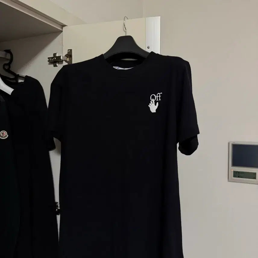 [BUNJANG] Off-White Spray T-Shirt / 오프화이트 스프레이 반팔