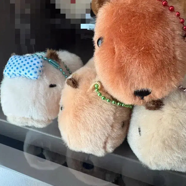 [SOLD OUT] (일괄) 느긋한 카피바라짱 누이구루미 가챠 4종세트