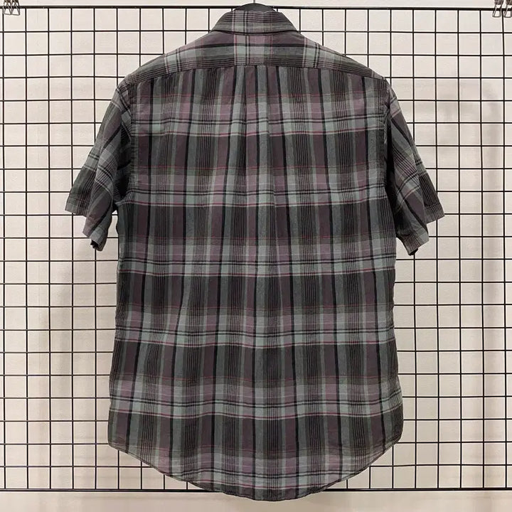 [BUNJANG] Polo Ralph Lauren Check Short Sleeve Shirt / <L> 폴로 랄프로렌 체크 반팔 셔츠