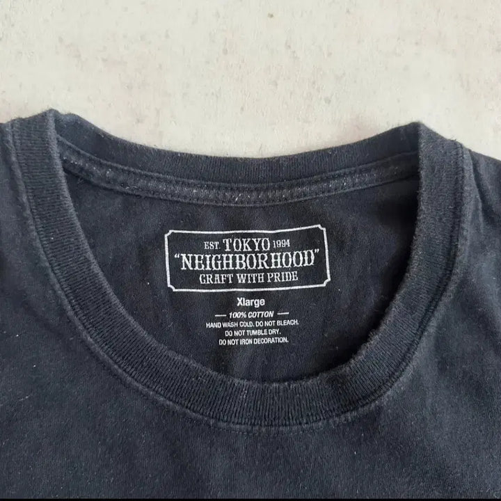 [SOLD OUT] 네이버후드 x 프라그먼트 SLUMBER 반팔티(XL)