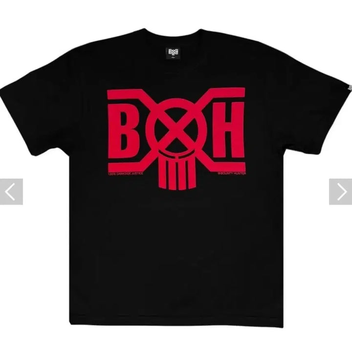 [BUNJANG] 바운티헌터 블랙레드 로고 반팔 티셔츠(XXL) / 바운티헌터 블랙레드 로고 반팔 티셔츠(XXL)