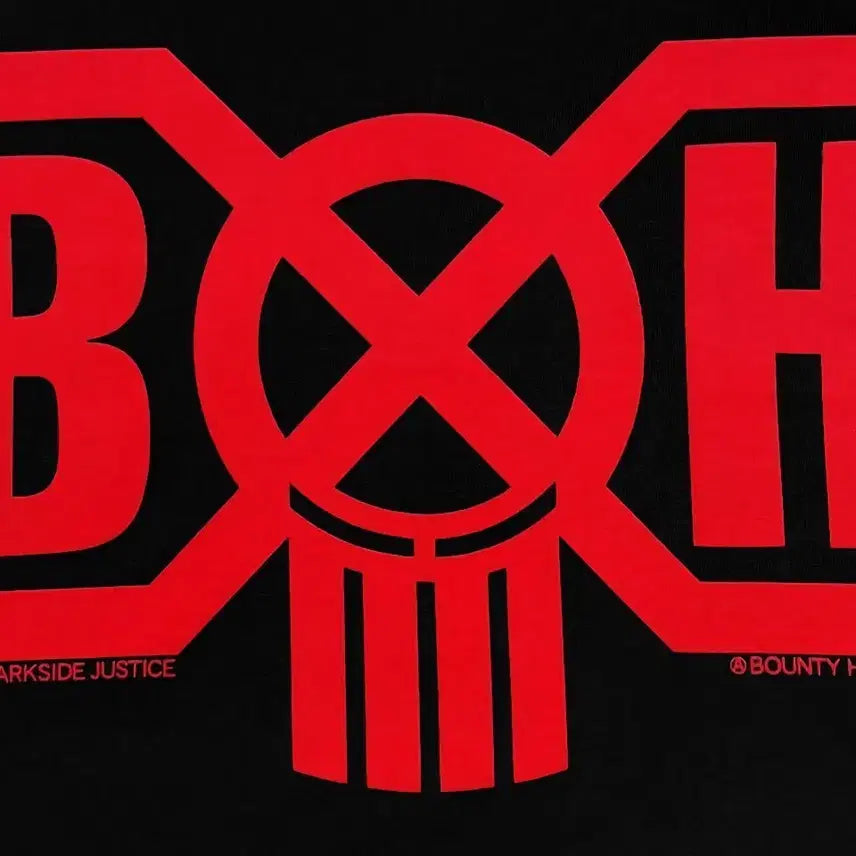 [BUNJANG] 바운티헌터 블랙레드 로고 반팔 티셔츠(XXL) / 바운티헌터 블랙레드 로고 반팔 티셔츠(XXL)