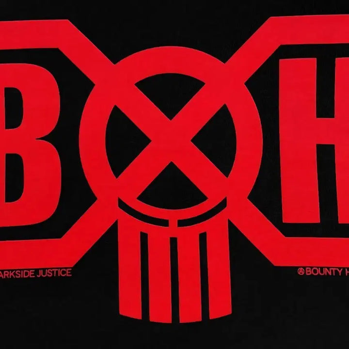 [BUNJANG] 바운티헌터 블랙레드 로고 반팔 티셔츠(XXL) / 바운티헌터 블랙레드 로고 반팔 티셔츠(XXL)