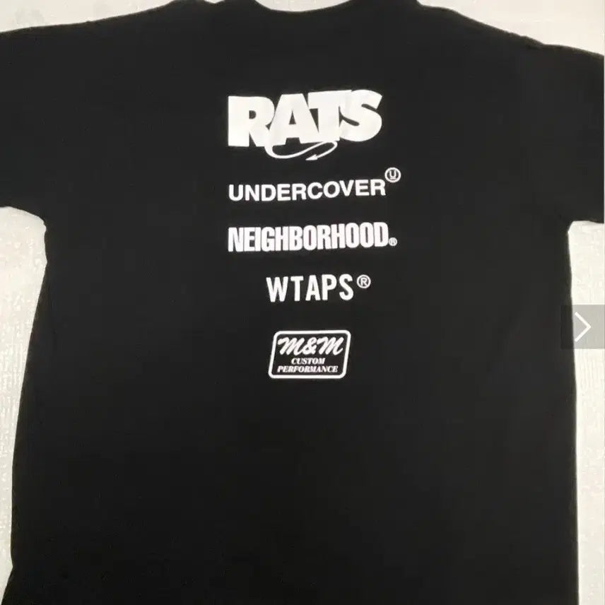 [BUNJANG] 네이버후드 Rats 콜라보 티셔츠 XXL / 네이버후드 Rats 콜라보 티셔츠 XXL