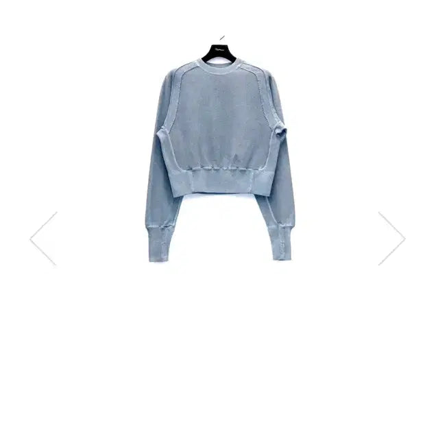 [BUNJANG] Jian Ye Orbit Top Dyed Aqua Size M / Jian Ye ORBIT TOP(DYED AQUA)-M사이즈