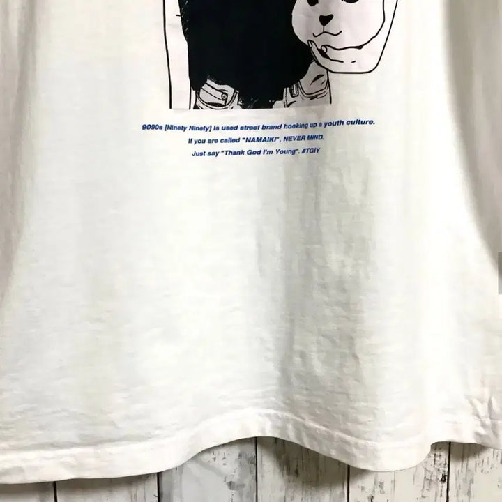 [SOLD OUT] 9090 smoking girls 화이트 티셔츠