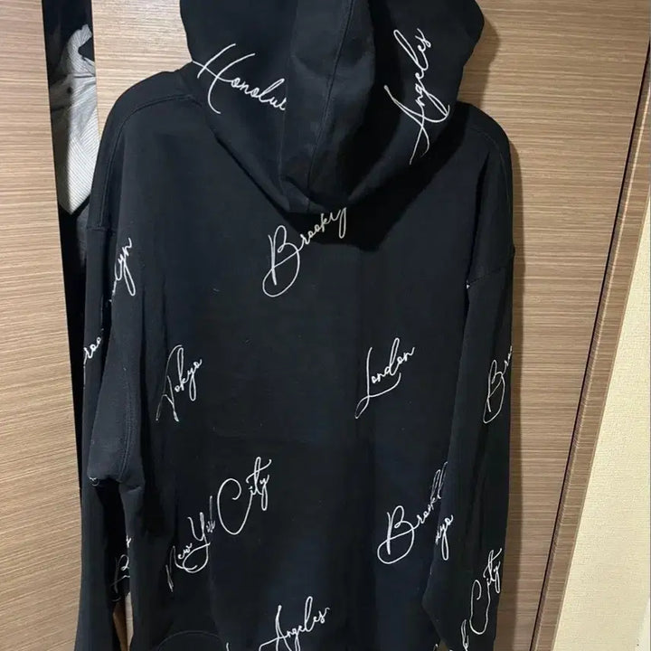 [BUNJANG] Kith City Script Hoodie Nocturnal XXL / 키스 시티 스크립트 후드 녹터널 XXL