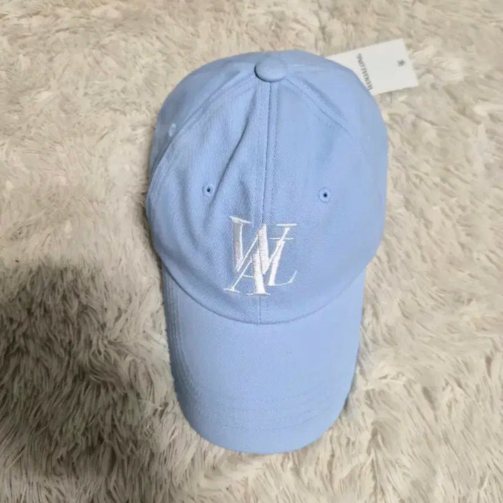 [BUNJANG] WaeLone Blue Pastel Ball Cap / 우알롱 블루 볼캡 택새상품