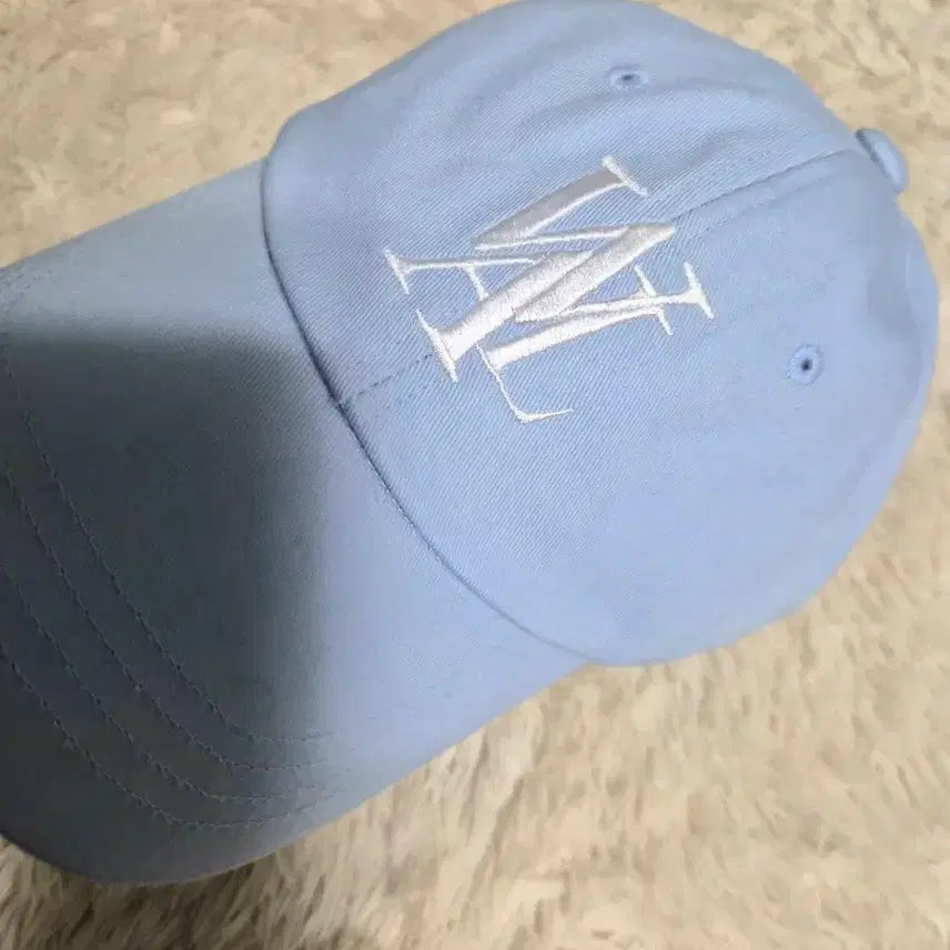[BUNJANG] WaeLone Blue Pastel Ball Cap / 우알롱 블루 볼캡 택새상품