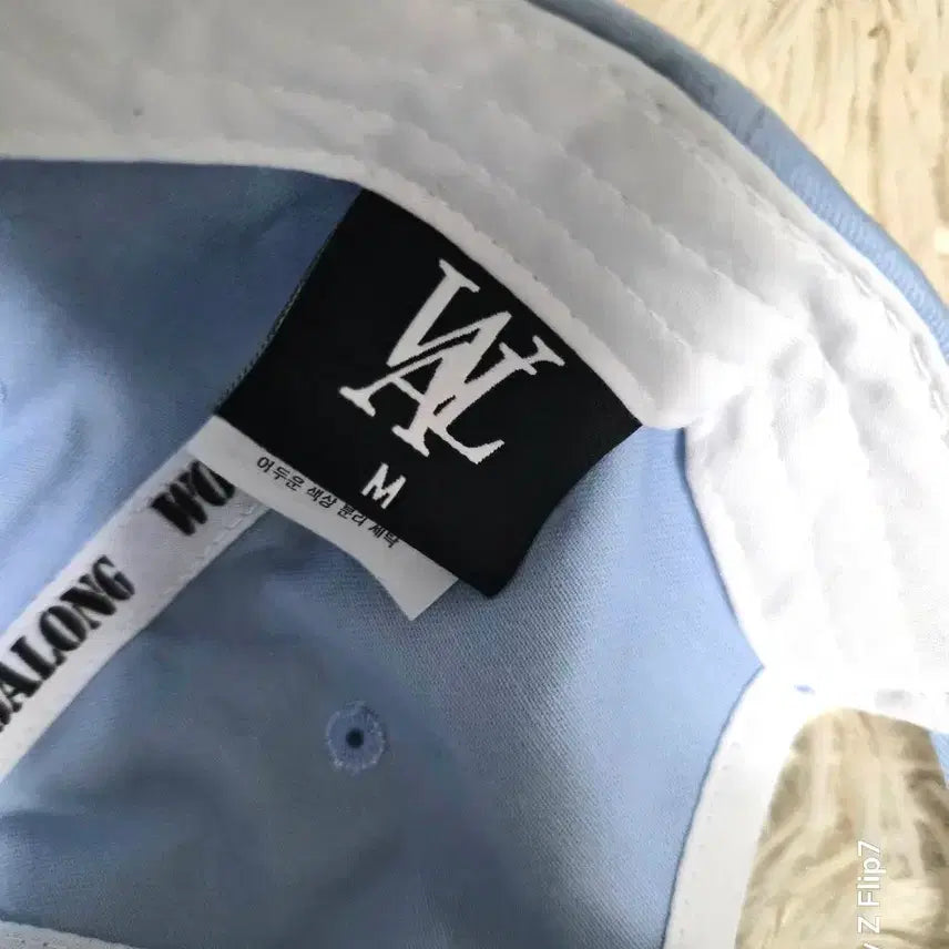 [BUNJANG] WaeLone Blue Pastel Ball Cap / 우알롱 블루 볼캡 택새상품