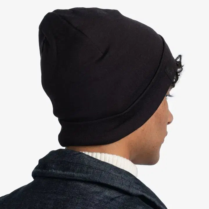 [SOLD OUT] BUFF 버프 메리노 헤비웨이트 비니 솔리드 블랙