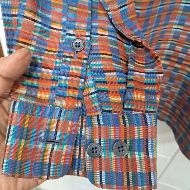 [BUNJANG] Missoni Sport Checkered Shirt / 미쏘니 스포츠 체크 셔츠