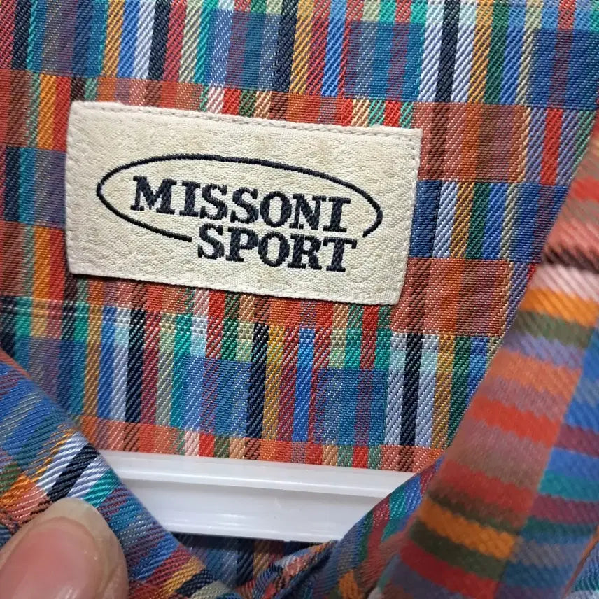 [BUNJANG] Missoni Sport Checkered Shirt / 미쏘니 스포츠 체크 셔츠