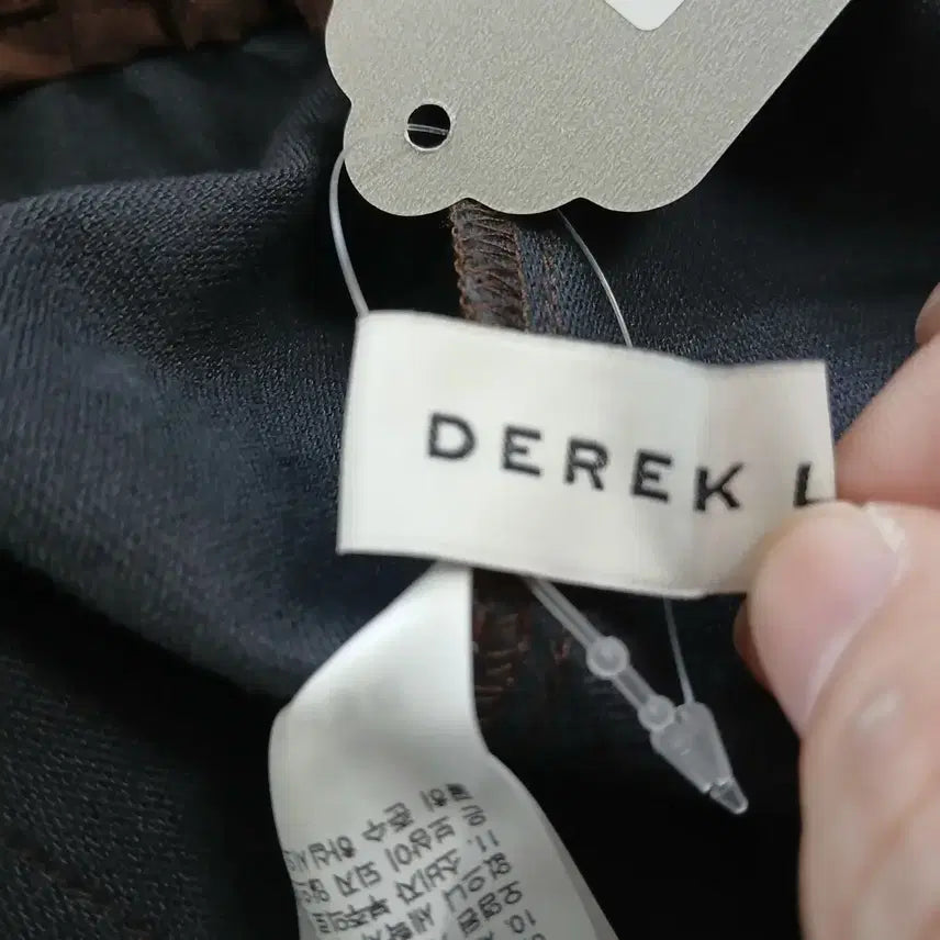 [BUNJANG] Derek Lam Brown Leather Wide Pants / DEREK LAM브라운 레더 와이드 팬츠