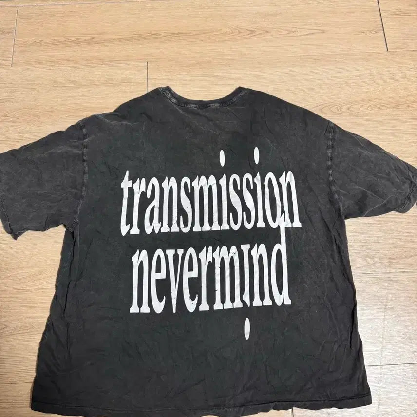 [BUNJANG] ETCE TOURIST WASHED T-SHIRT (XL) / 이티씨이 TOURIST PIGMENT WASHED T-SHIRT