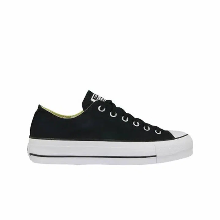 [BUNJANG] Converse Chuck Taylor All Star Lift Low Black Sneakers / 컨버스 척 테일러 올스타 리프트 로우 블랙 260