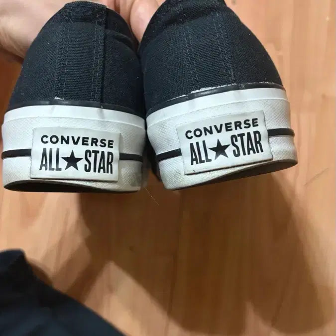 [BUNJANG] Converse Chuck Taylor All Star Lift Low Black Sneakers / 컨버스 척 테일러 올스타 리프트 로우 블랙 260
