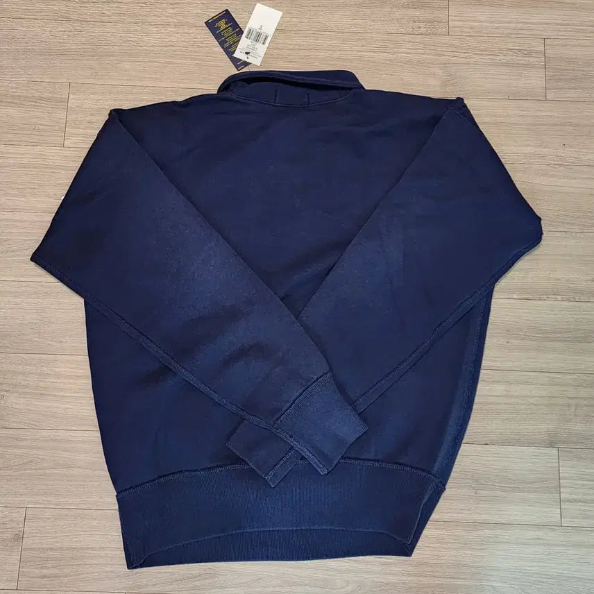 [BUNJANG] Polo Ralph Lauren Navy Half-Zip Sweatshirt / 폴로 랄프로렌 네이비 하프집업 스웻셔츠 맨투맨 s
