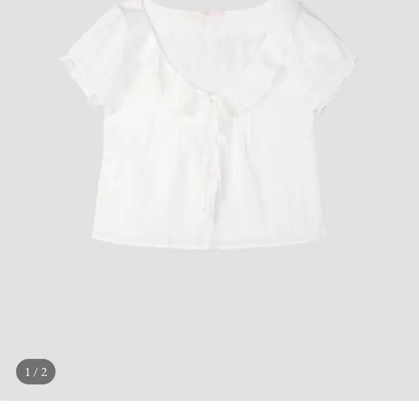 [SOLD OUT] 유솝 Jane ruffle blouse
