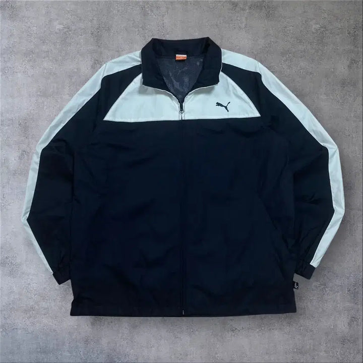 [SOLD OUT] 푸마 스몰 로고 믹스 컬러 바람막이