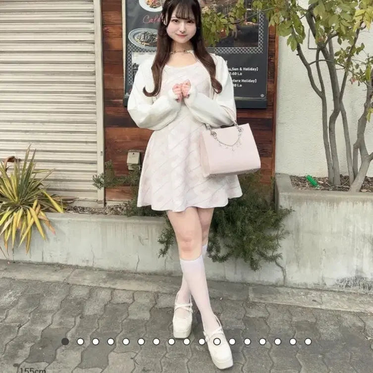 [SOLD OUT] evelyn 볼레로 원피스 지뢰계 양산형 스나계 양지뢰