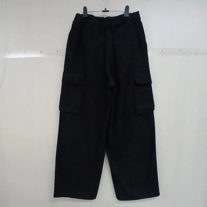 [BUNJANG] 8 Seconds Black Wide Cargo Pants / 8 seconds 블랙 와이드 카고 바지 팬츠
