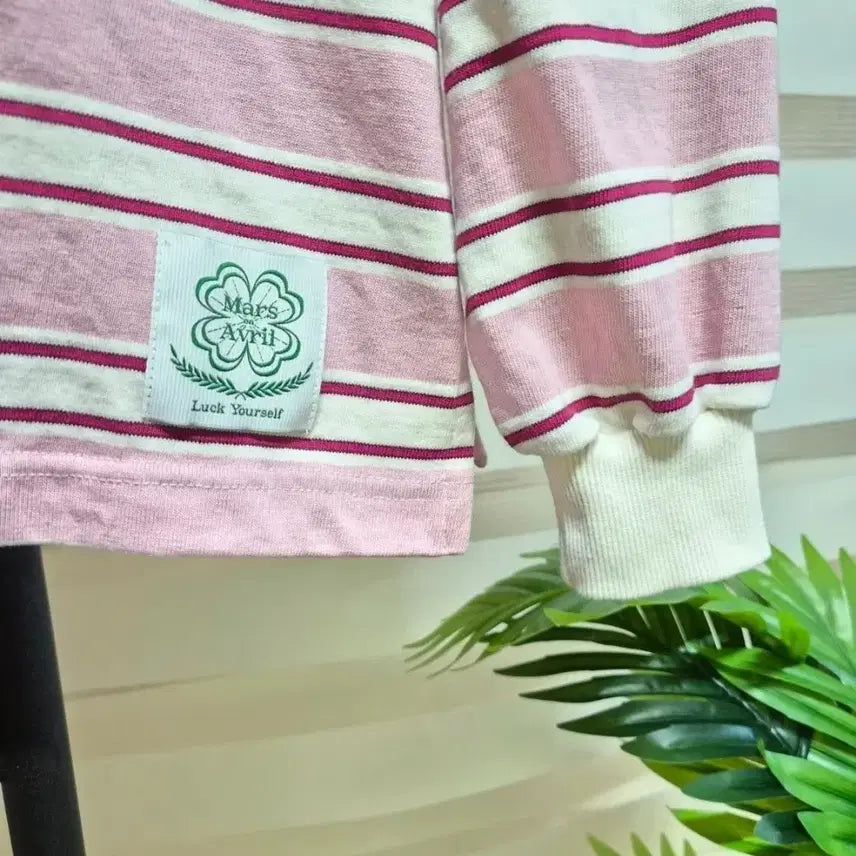 [BUNJANG] MarsenAvril Rugby Shirt Pink / 택포)MarsenAvril    럭비 티셔츠 핑크