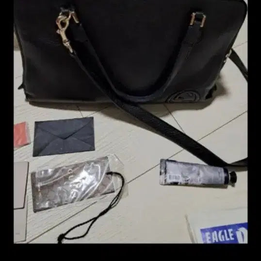 [BUNJANG] Gucci Black Dot Tote Bag / 정품 구찌블랙도트백. 구매가2580000