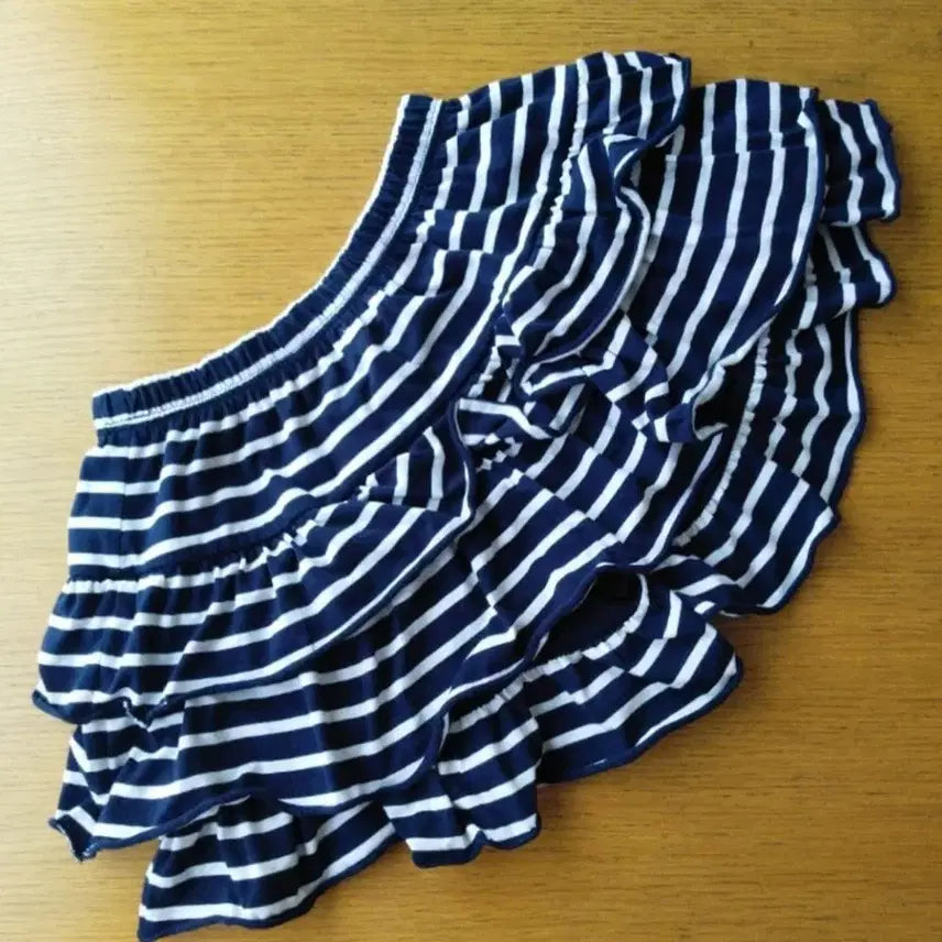 [BUNJANG] Vintage Ribbon Skirt with Shorts / 빈티지 리본 치마 캉캉스커트 치마바지 히메갸루
