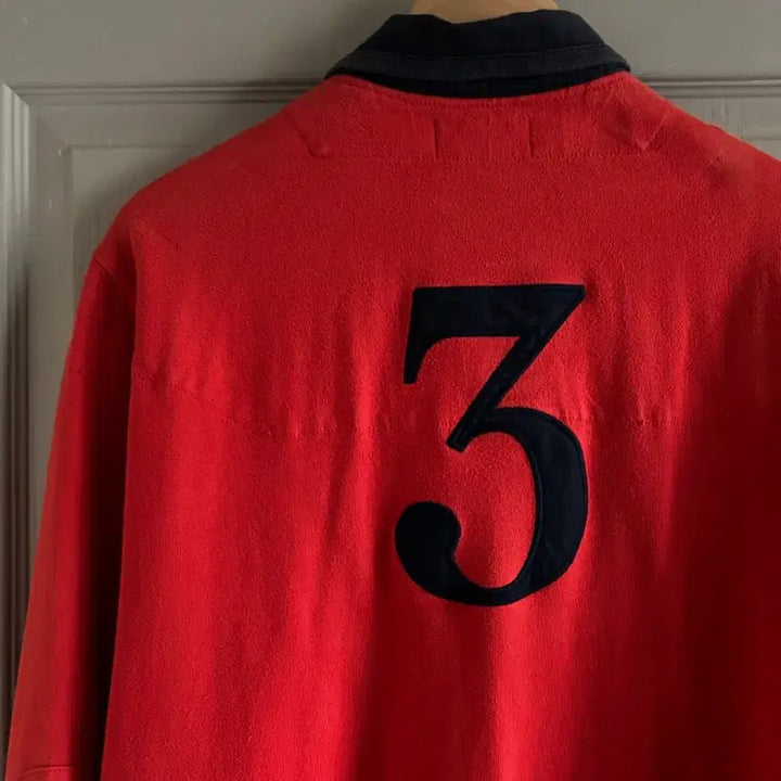 [BUNJANG] Polo Ralph Lauren Rugby Shirt / 90s 폴로 랄프로렌 빅포니 럭비 카라 티셔츠