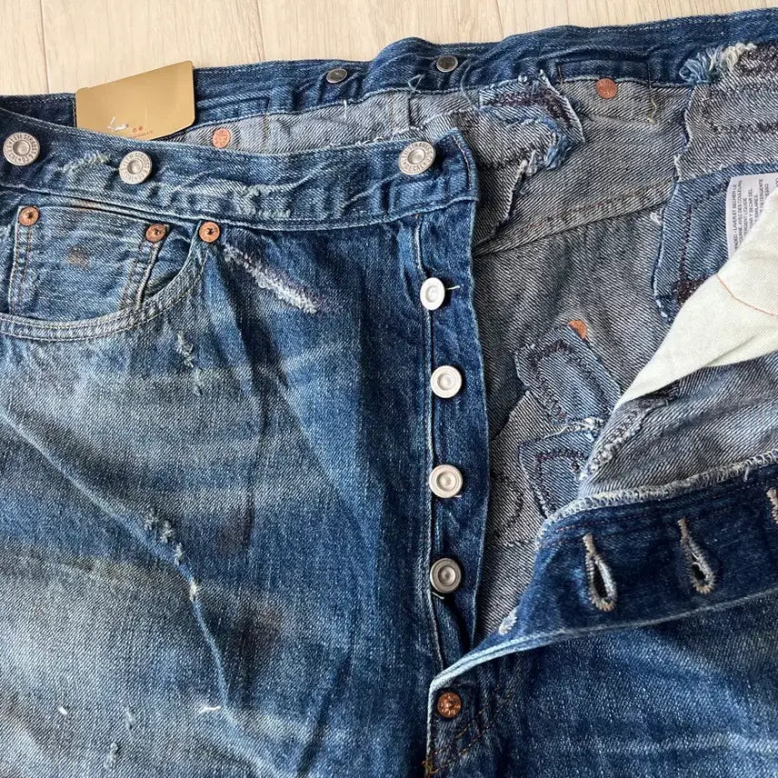 [SOLD OUT] 리바이스빈티지클로딩 LVC15501-0011 콘밀 34사이즈