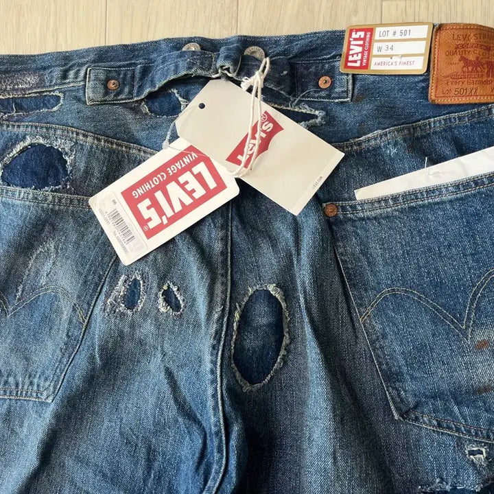 [SOLD OUT] 리바이스빈티지클로딩 LVC15501-0011 콘밀 34사이즈