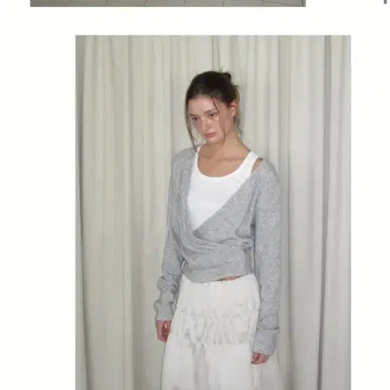 [SOLD OUT] 아수라 SOFT WRAP KNIT T 니트 / 정가 89,000