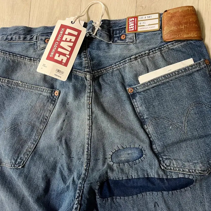 [SOLD OUT] 리바이스빈티지클로딩 LVC 15501 Sundance 콘밀 31사이즈