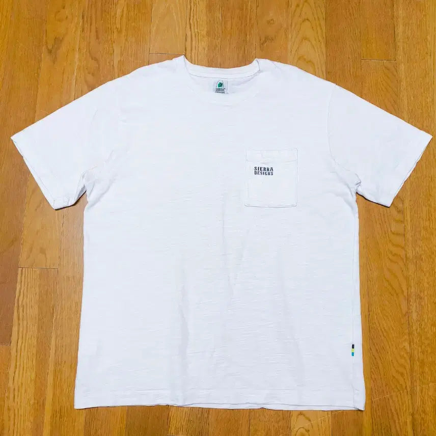 [BUNJANG] Sierra Designs White Pocket T-Shirt / [L] 시에라 디자인(Sierra Designs) 화이트 포켓 티셔츠